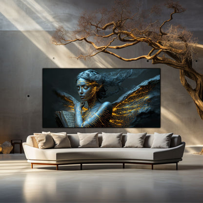 Beyond Meditation - Tablouri moderne pe sticla securizata pentru living contemporan NO38