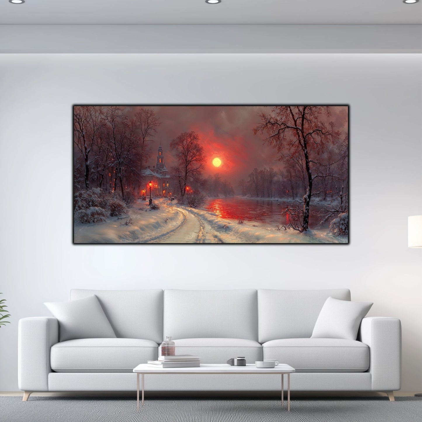 Tablou Sticla Securizata - Colectia Cold Ember - no03