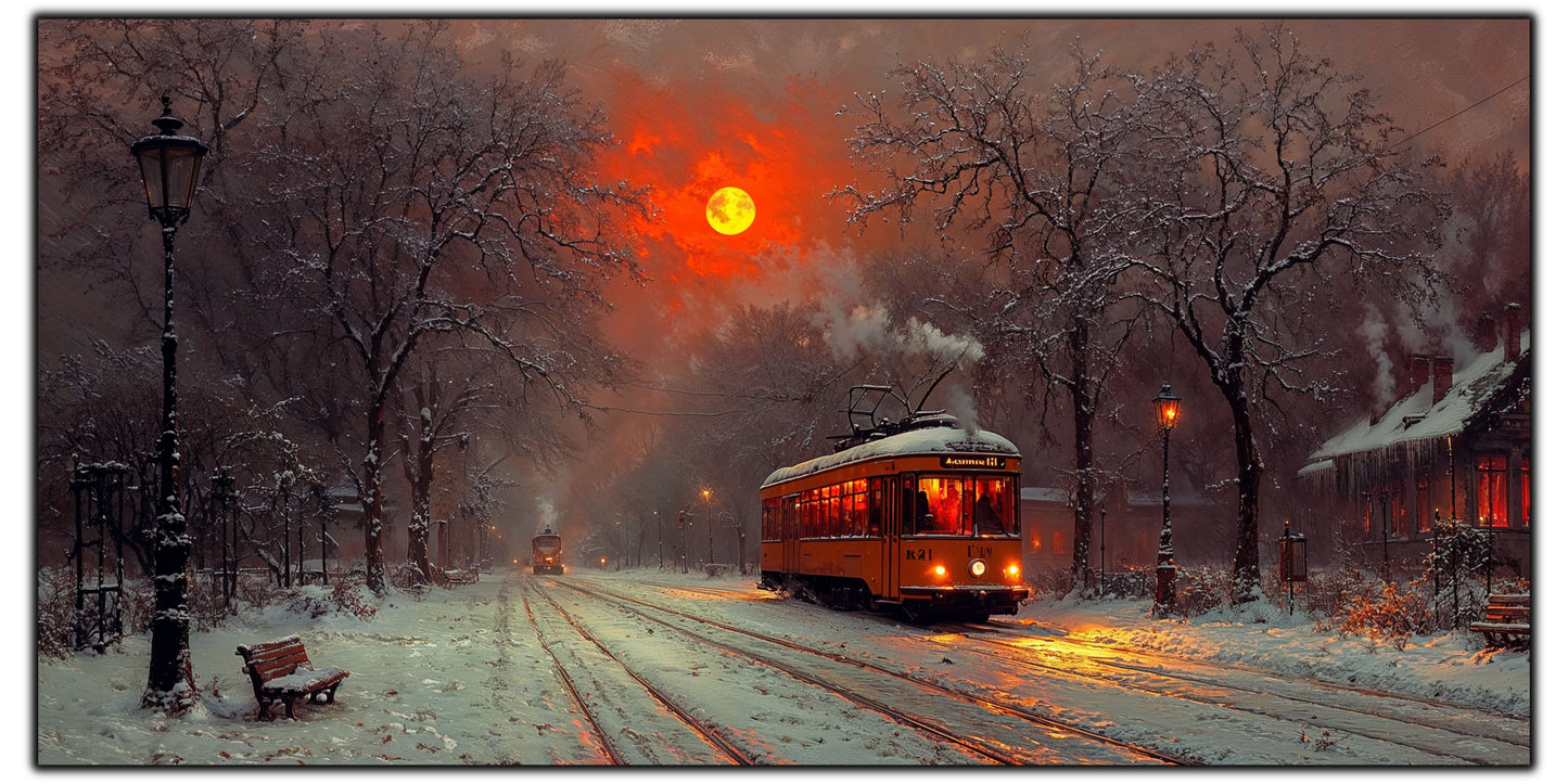 Tablou Sticla Securizata - Colectia Cold Ember - no08