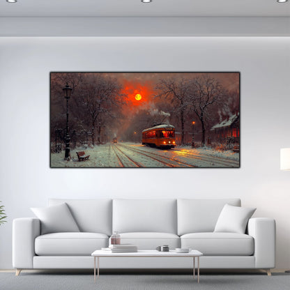 Tablou Sticla Securizata - Colectia Cold Ember - no08