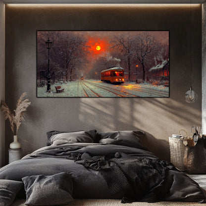 Tablou Sticla Securizata - Colectia Cold Ember - no08