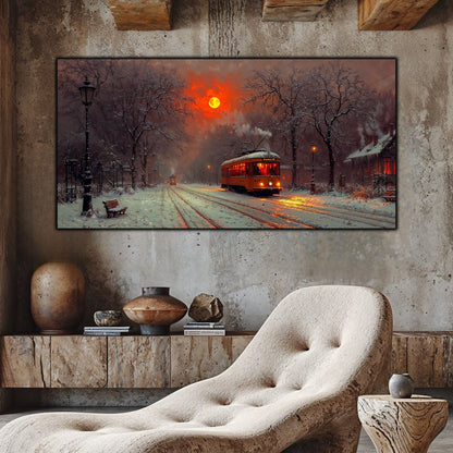 Tablou Sticla Securizata - Colectia Cold Ember - no08