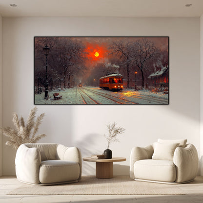 Tablou Sticla Securizata - Colectia Cold Ember - no08