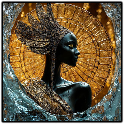 Tablou Sticla Securizata - Soul's Mandala  No08