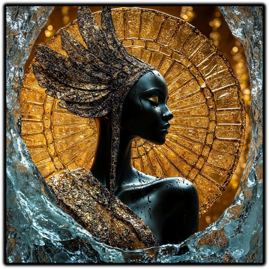Tablou Sticla Securizata - Soul's Mandala  No08