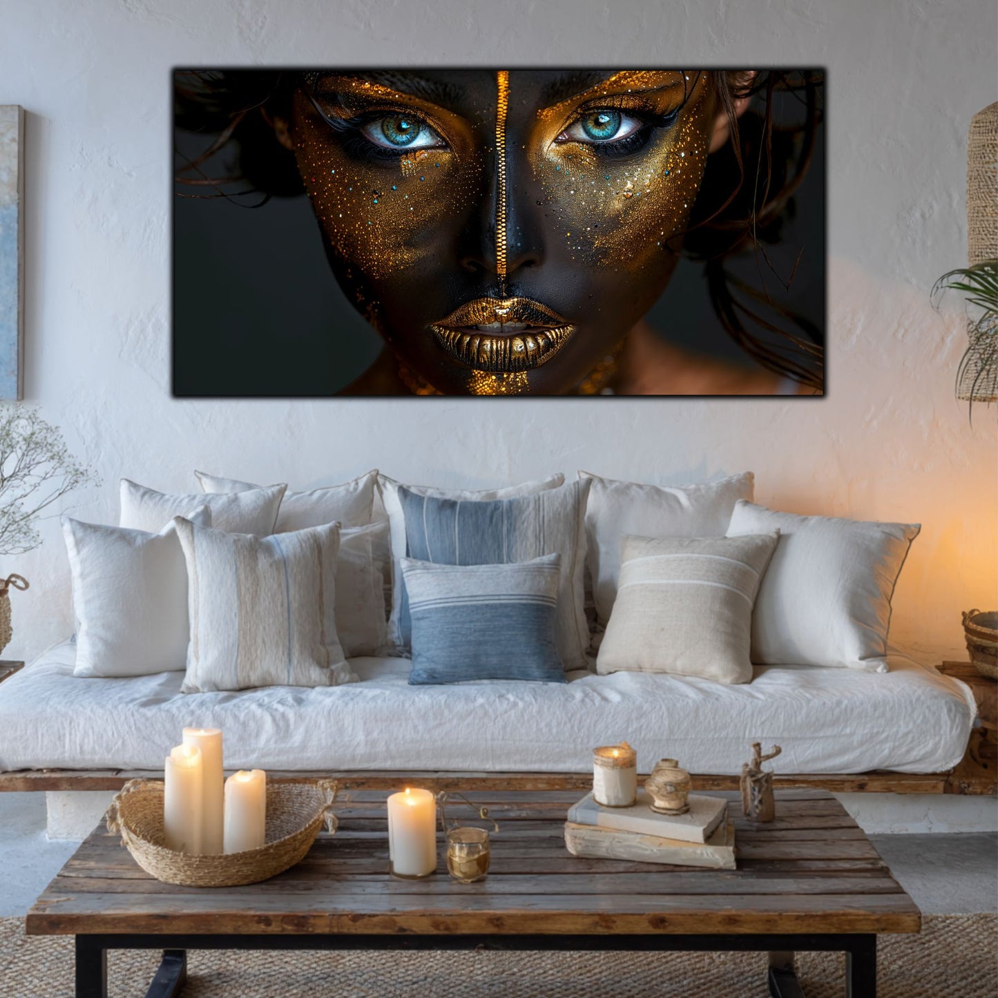 Tablou Sticla Securizata - Dark Zen Reimagined 05