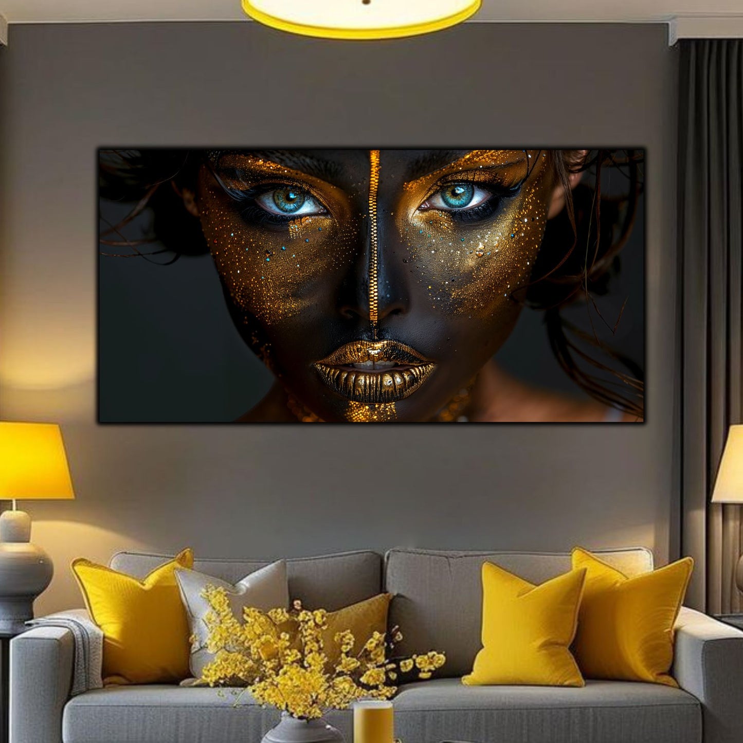 Tablou Sticla Securizata - Dark Zen Reimagined 05