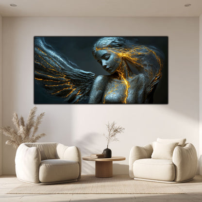 Beyond Meditation - Tablouri moderne pe sticla securizata pentru living contemporan NO17