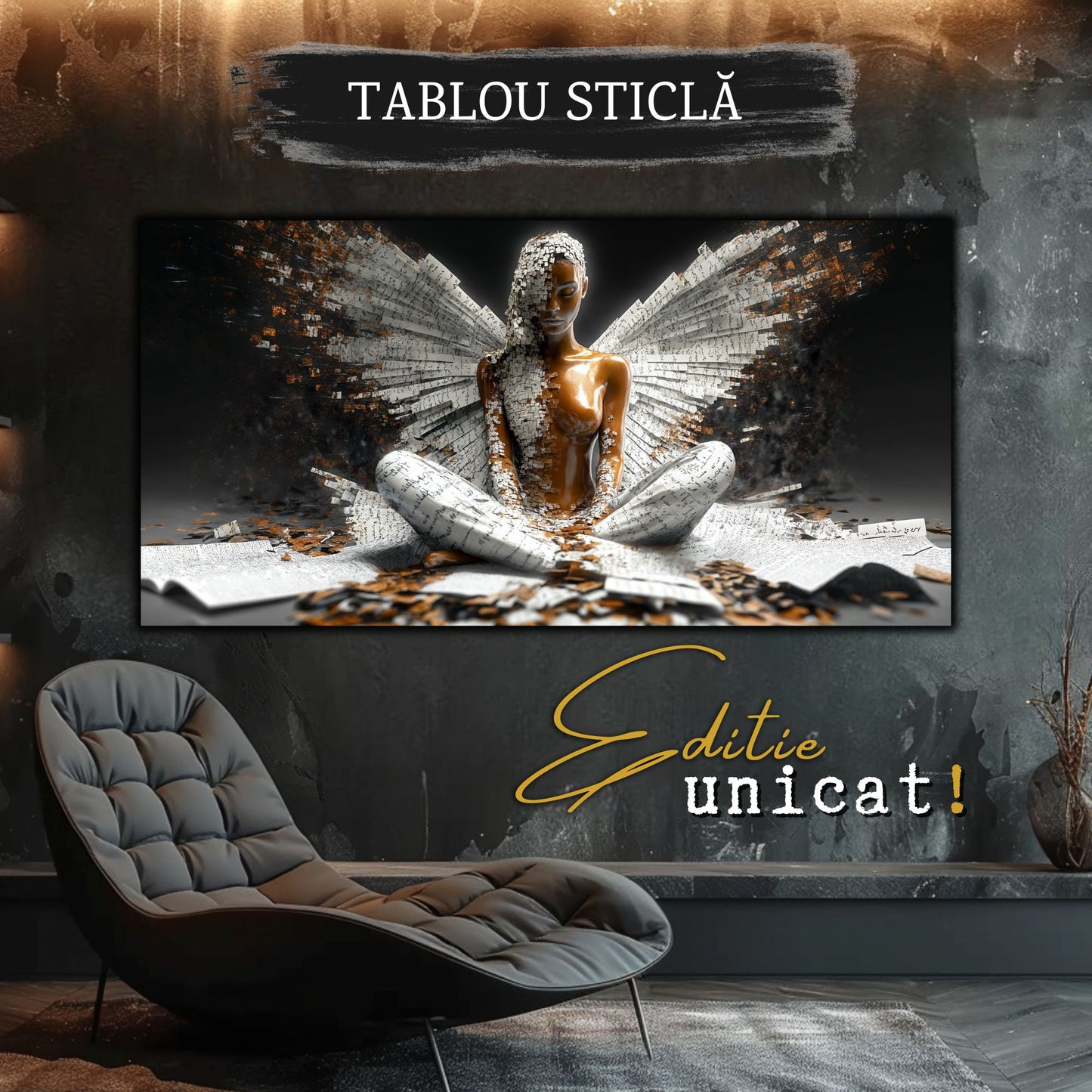 Frosted Soul 05 - Tablou Sticla Securizata