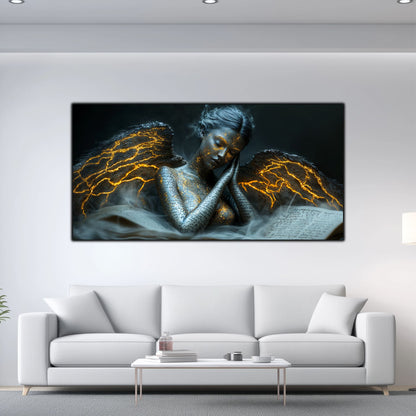 Beyond Meditation - Tablouri moderne pe sticla securizata pentru living contemporan NO18