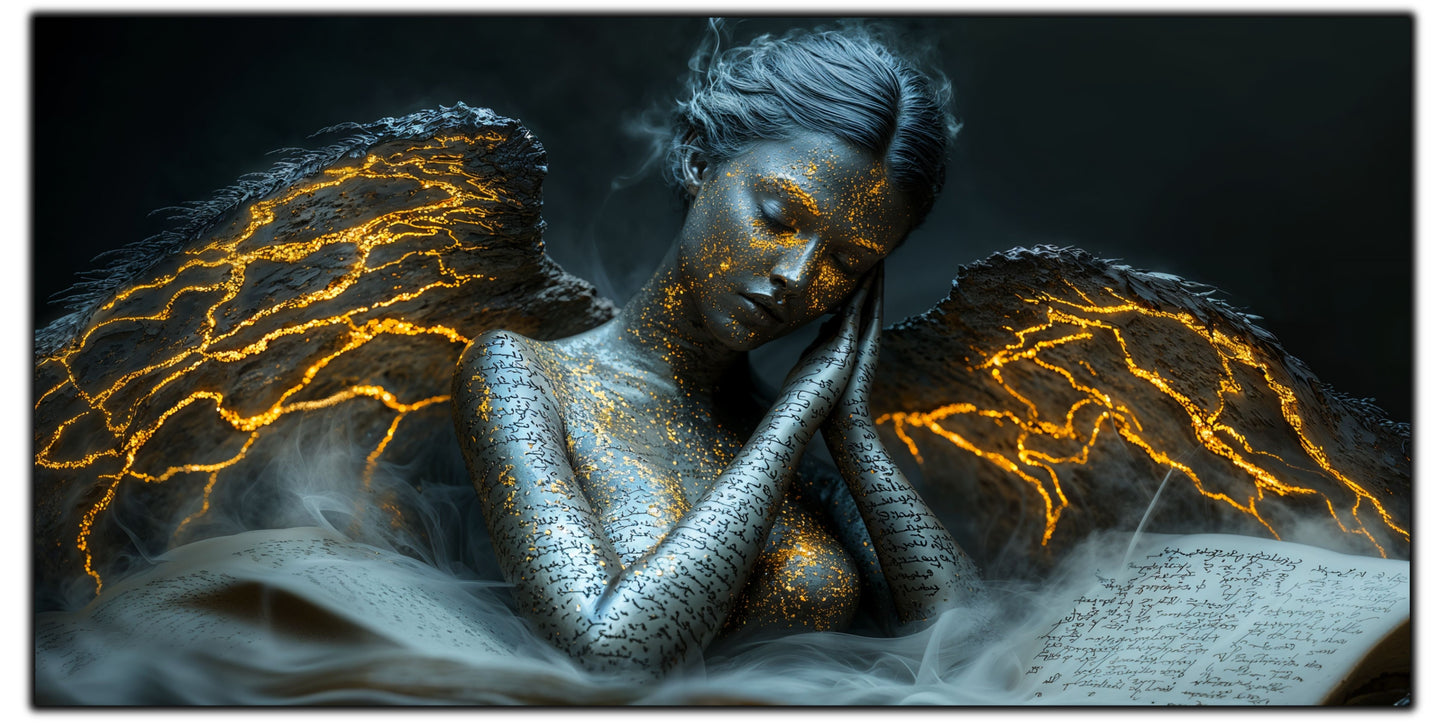 Beyond Meditation - Tablouri moderne pe sticla securizata pentru living contemporan NO18