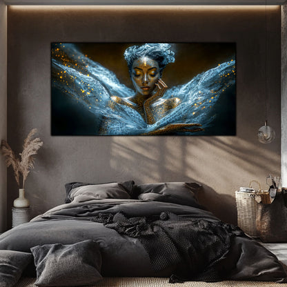 Beyond Meditation - Tablouri moderne pe sticla securizata pentru living contemporan NO14