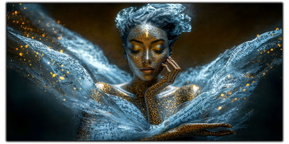 Beyond Meditation - Tablouri moderne pe sticla securizata pentru living contemporan NO14