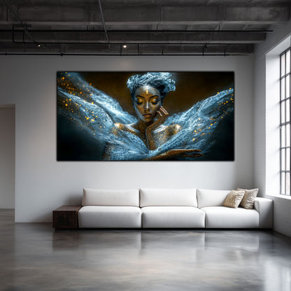 Beyond Meditation - Tablouri moderne pe sticla securizata pentru living contemporan NO14