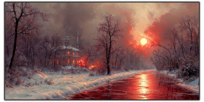 Tablou Sticla Securizata - Colectia Cold Ember - no05