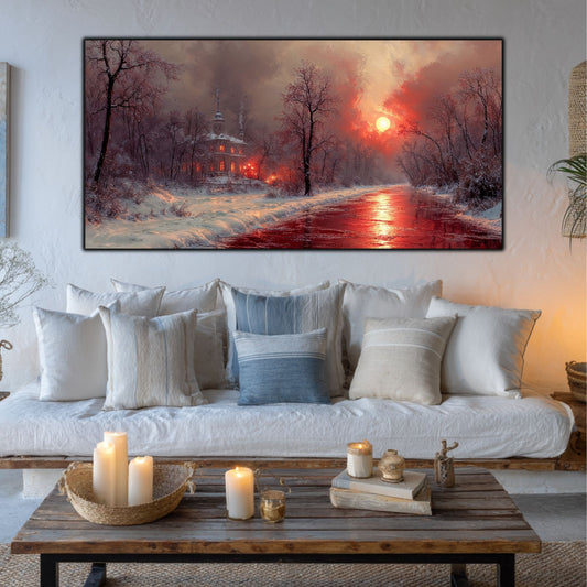 Tablou Sticla Securizata - Colectia Cold Ember - no05