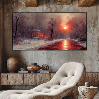 Tablou Sticla Securizata - Colectia Cold Ember - no05