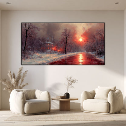 Tablou Sticla Securizata - Colectia Cold Ember - no05