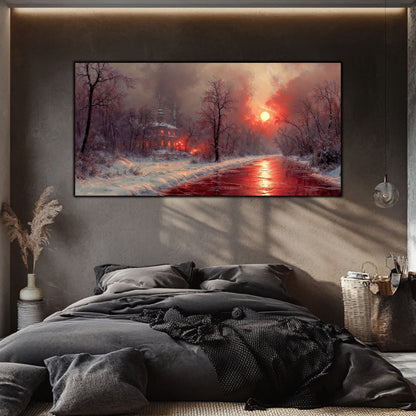 Tablou Sticla Securizata - Colectia Cold Ember - no05