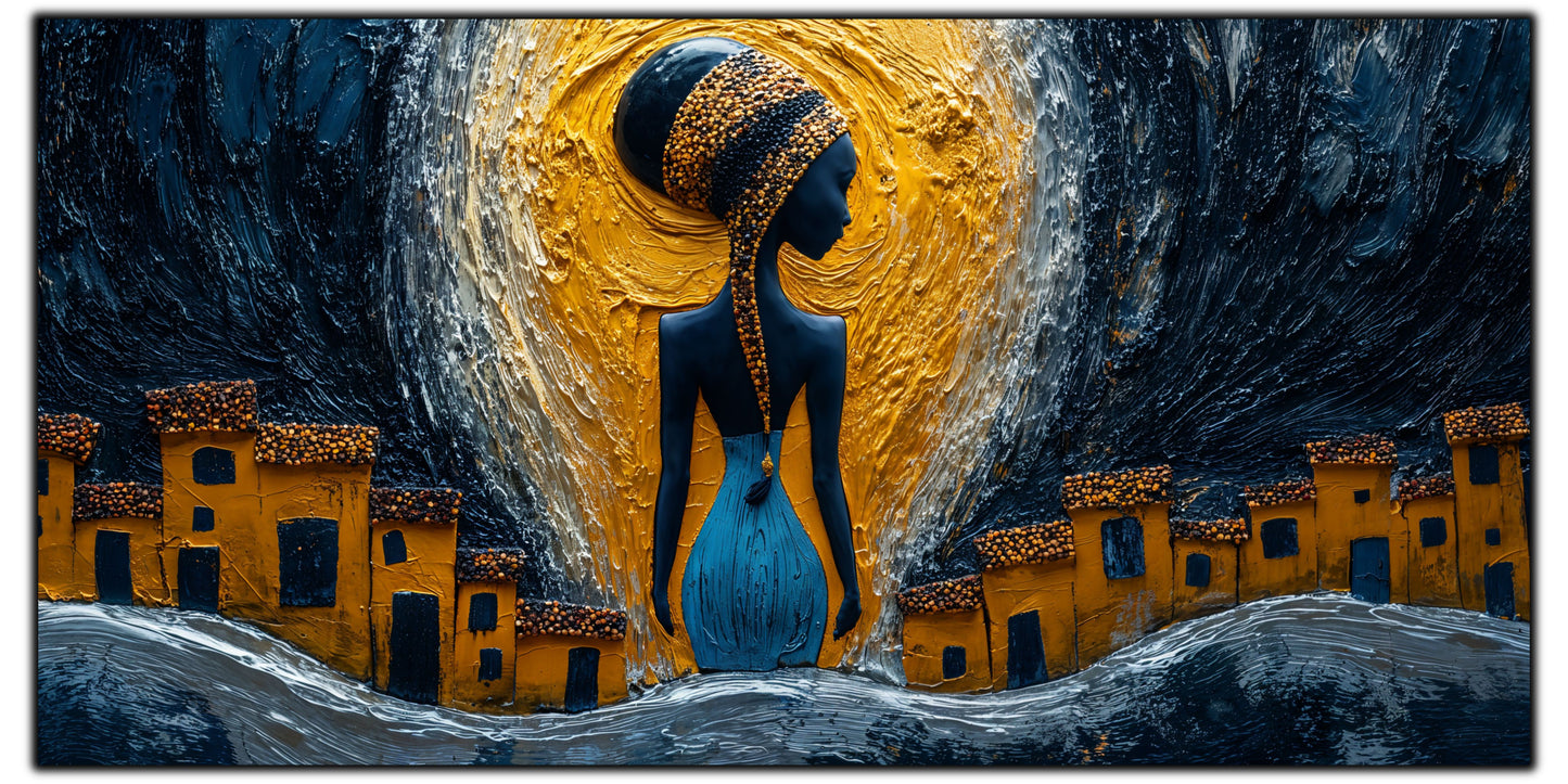 Tablou unicat din sticlă securizată -No13