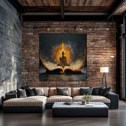 Tablou Decorativ pt Living sau Dormitor - Print UV pe Sticla - „Ascend” - No19