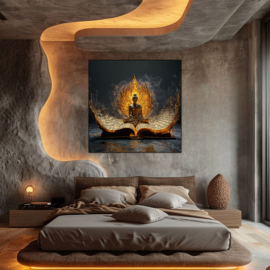 Tablou Decorativ pt Living sau Dormitor - Print UV pe Sticla - „Ascend” - No19