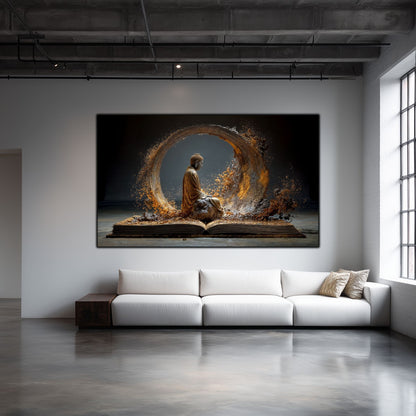Tablou Decorativ pt Living sau Dormitor - Print UV pe Sticla - „Ascend” - No13