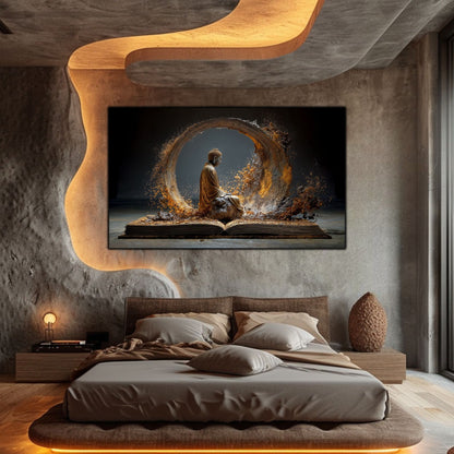 Tablou Decorativ pt Living sau Dormitor - Print UV pe Sticla - „Ascend” - No13