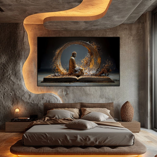 Tablou Decorativ pt Living sau Dormitor - Print UV pe Sticla - „Ascend” - No13