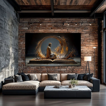 Tablou Decorativ pt Living sau Dormitor - Print UV pe Sticla - „Ascend” - No13