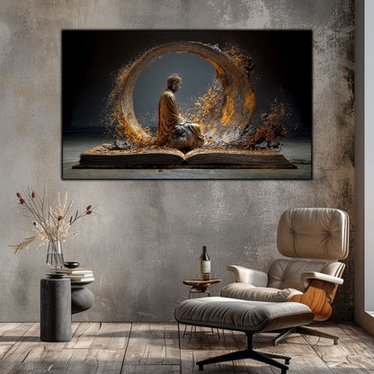 Tablou Decorativ pt Living sau Dormitor - Print UV pe Sticla - „Ascend” - No13