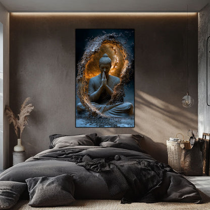 Tablou Decorativ pe Sticla Securizata – Ideal pt Dormitor si Living - Beyond Stardust No08