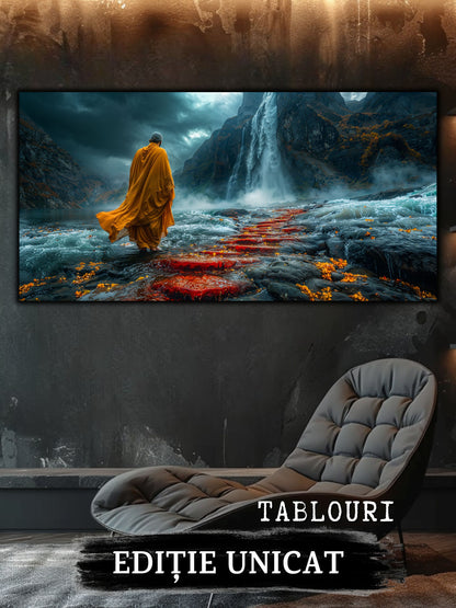 Tablou unicat din sticlă securizată Vanishing Step - No03