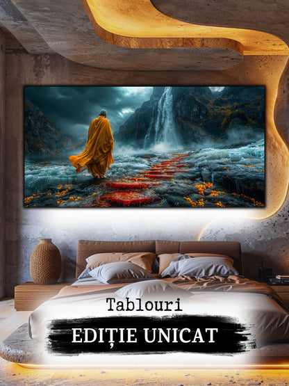 Tablou unicat din sticlă securizată Vanishing Step - No03