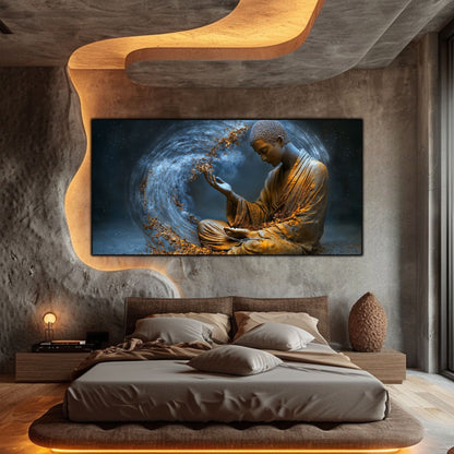 Tablou Decorativ pe Sticla Securizata – Ideal pt Dormitor si Living - Beyond Stardust No11