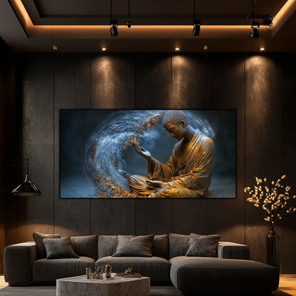 Tablou Decorativ pe Sticla Securizata – Ideal pt Dormitor si Living - Beyond Stardust No11