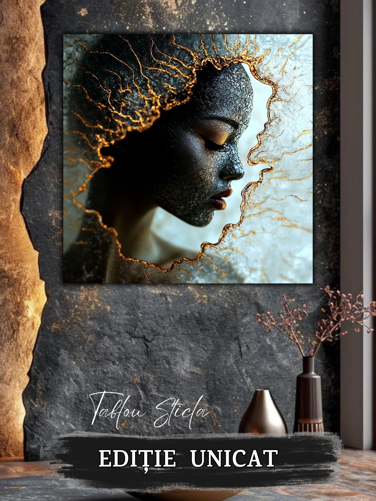 Liquid dream - Tablou Unicat pe Sticla - 07