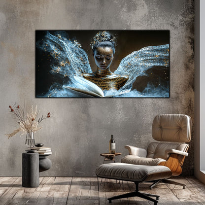 Beyond Meditation - Tablouri moderne pe sticla securizata pentru living contemporan NO44