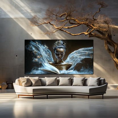 Beyond Meditation - Tablouri moderne pe sticla securizata pentru living contemporan NO44