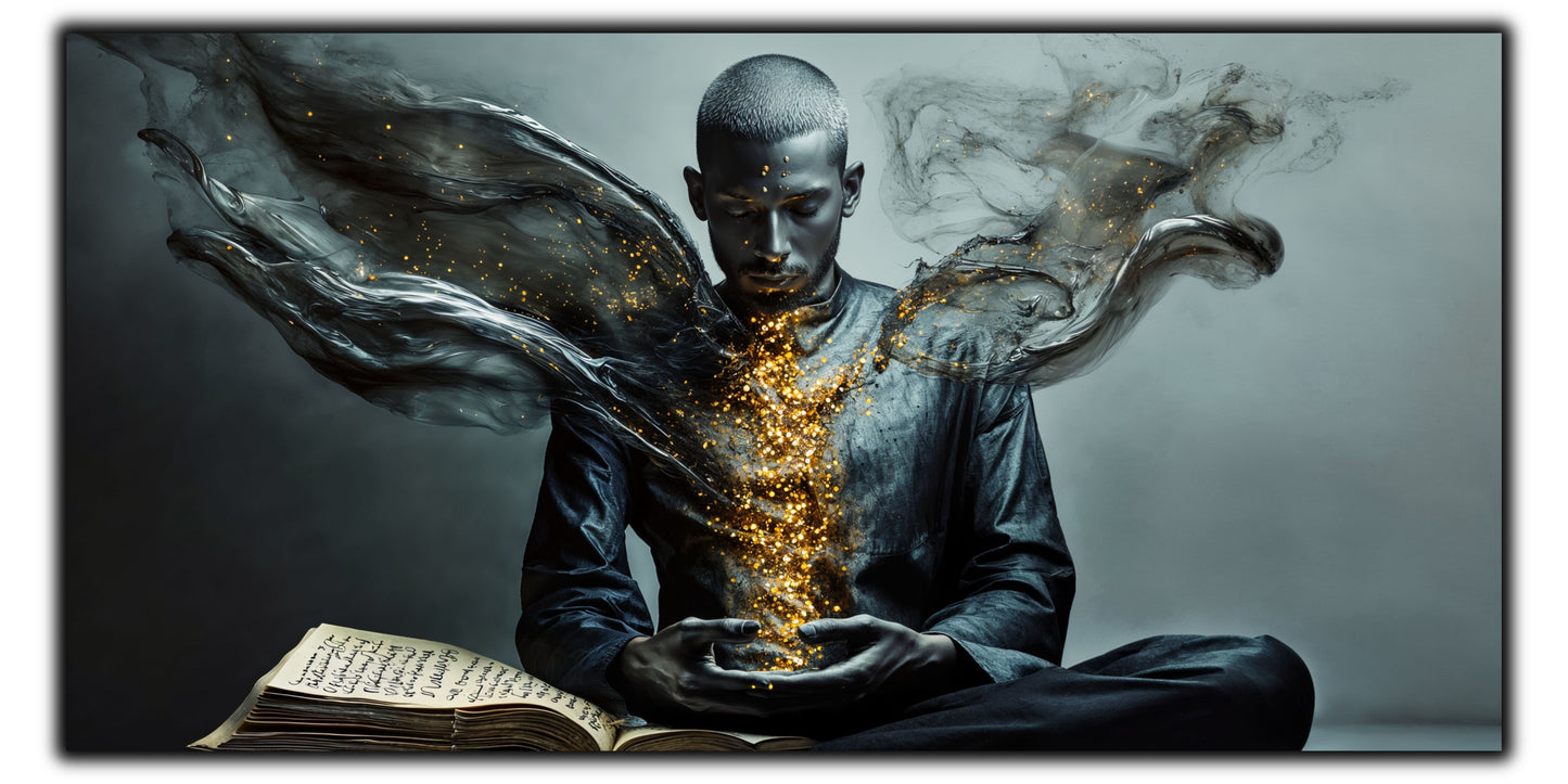 Beyond Meditation - Tablouri moderne pe sticla securizata pentru living contemporan NO52