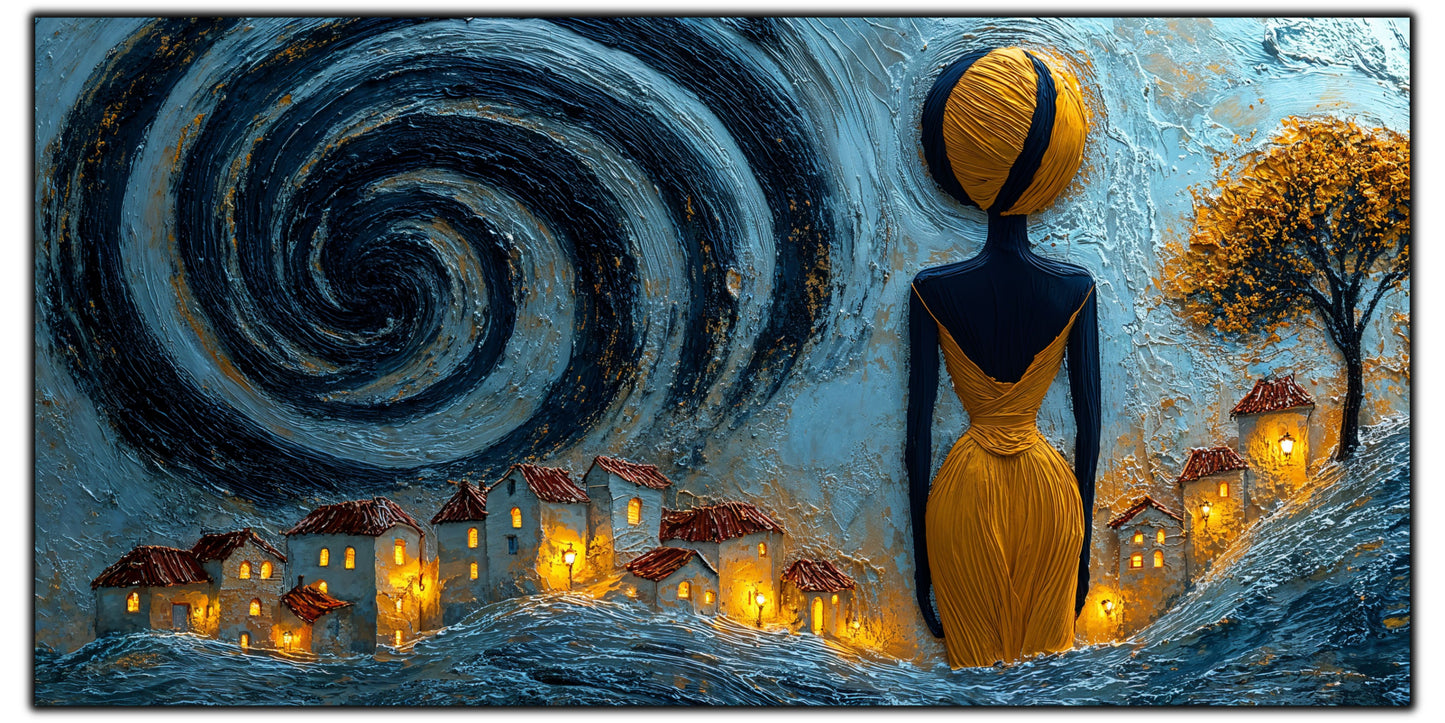 Tablou unicat din sticlă securizată -No11