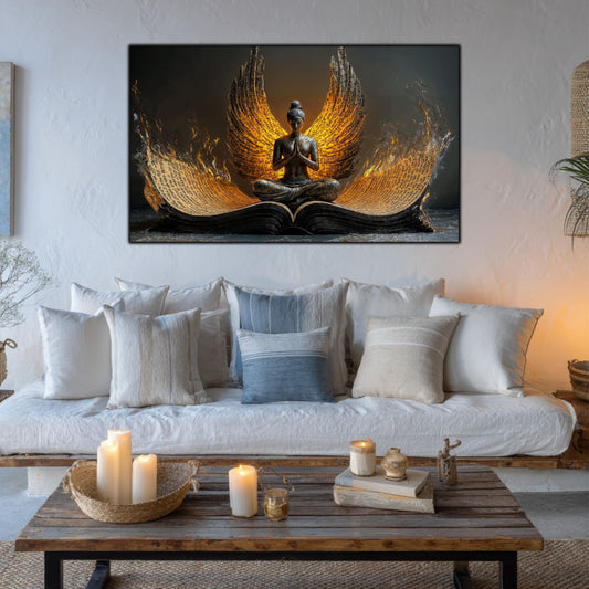 Tablou Decorativ pt Living sau Dormitor - Print UV pe Sticla - „Ascend” - No03
