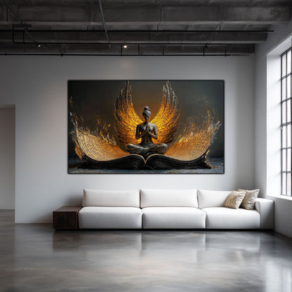 Tablou Decorativ pt Living sau Dormitor - Print UV pe Sticla - „Ascend” - No03