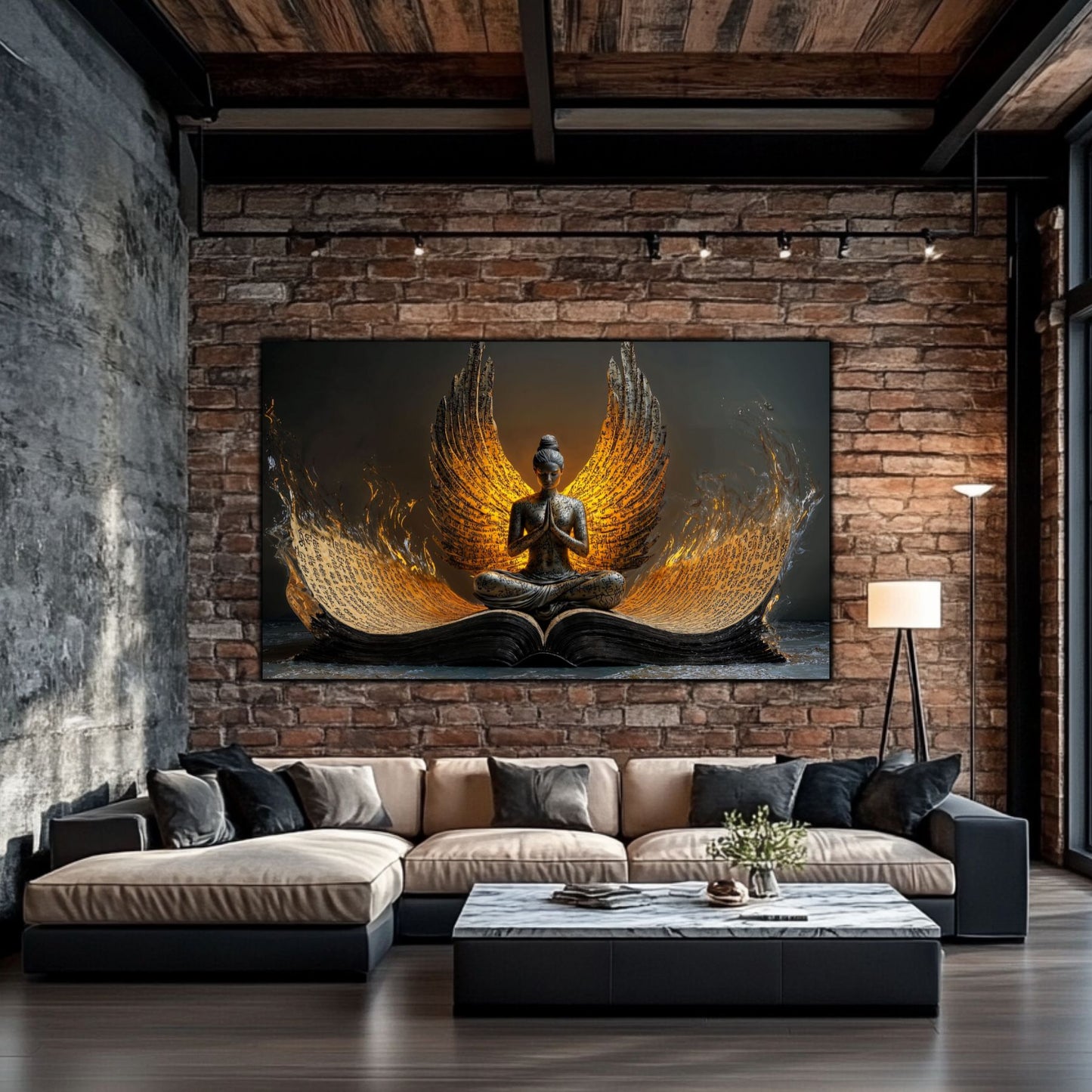 Tablou Decorativ pt Living sau Dormitor - Print UV pe Sticla - „Ascend” - No03