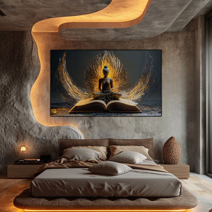 Tablou Decorativ pt Living sau Dormitor - Print UV pe Sticla - „Ascend” - No09