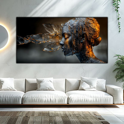 Tablou Sticla Securizata - Broken Mind 21