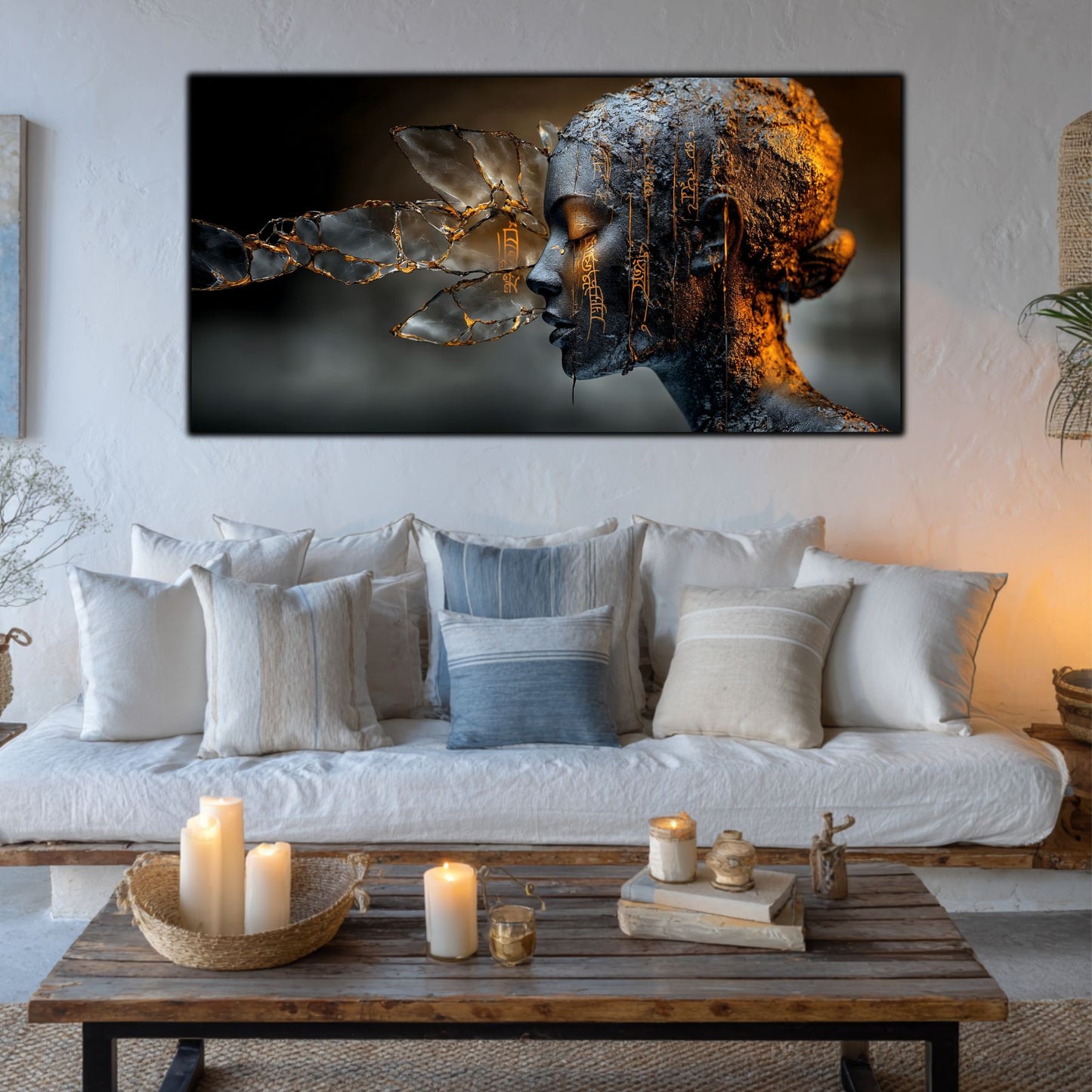 Tablou Sticla Securizata - Broken Mind 21