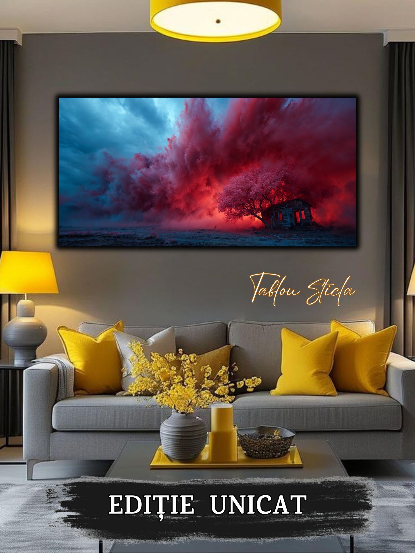 Tablou Sticla Securizata - Colectia StormLight - no05