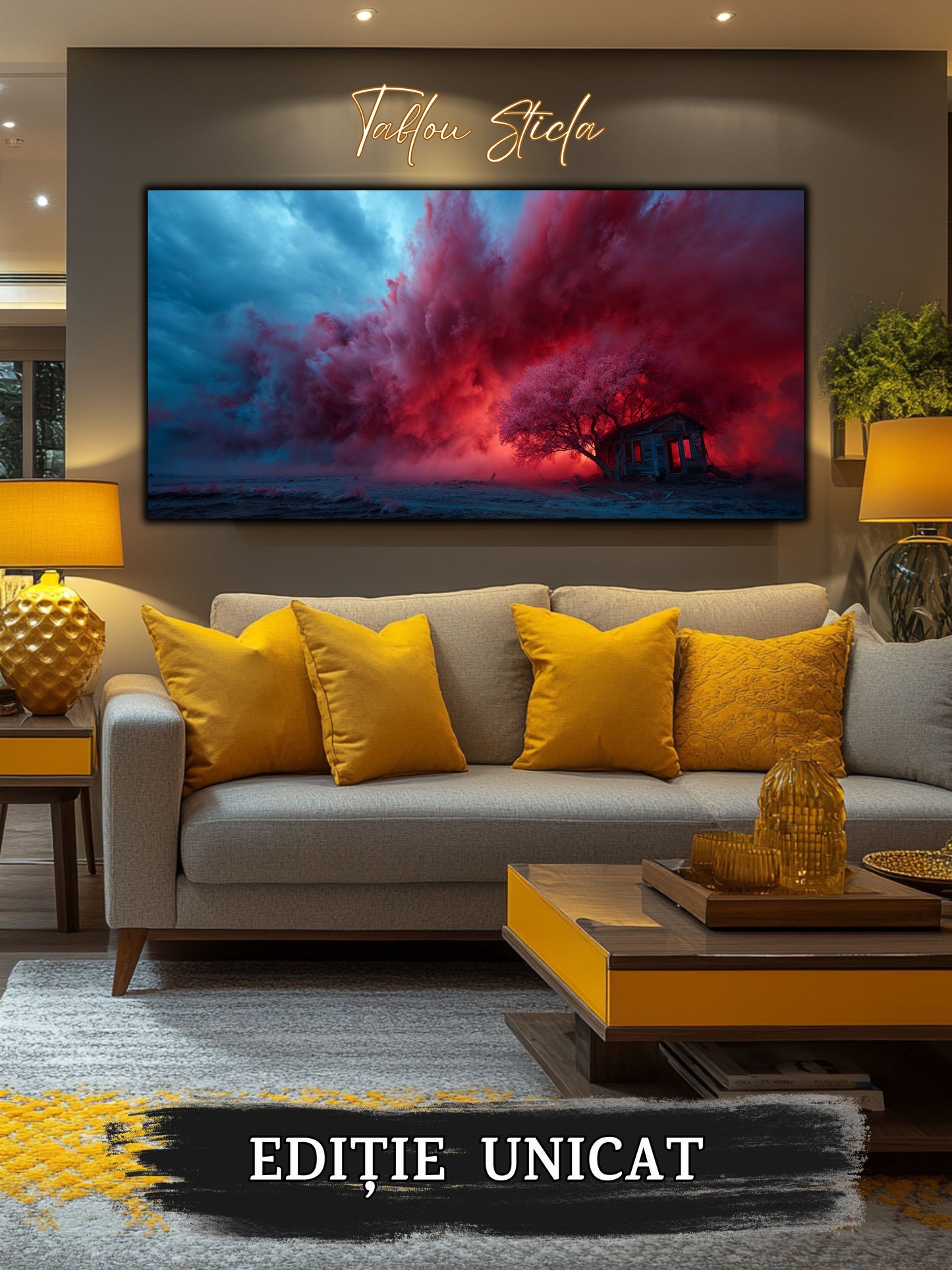 Tablou Sticla Securizata - Colectia StormLight - no05