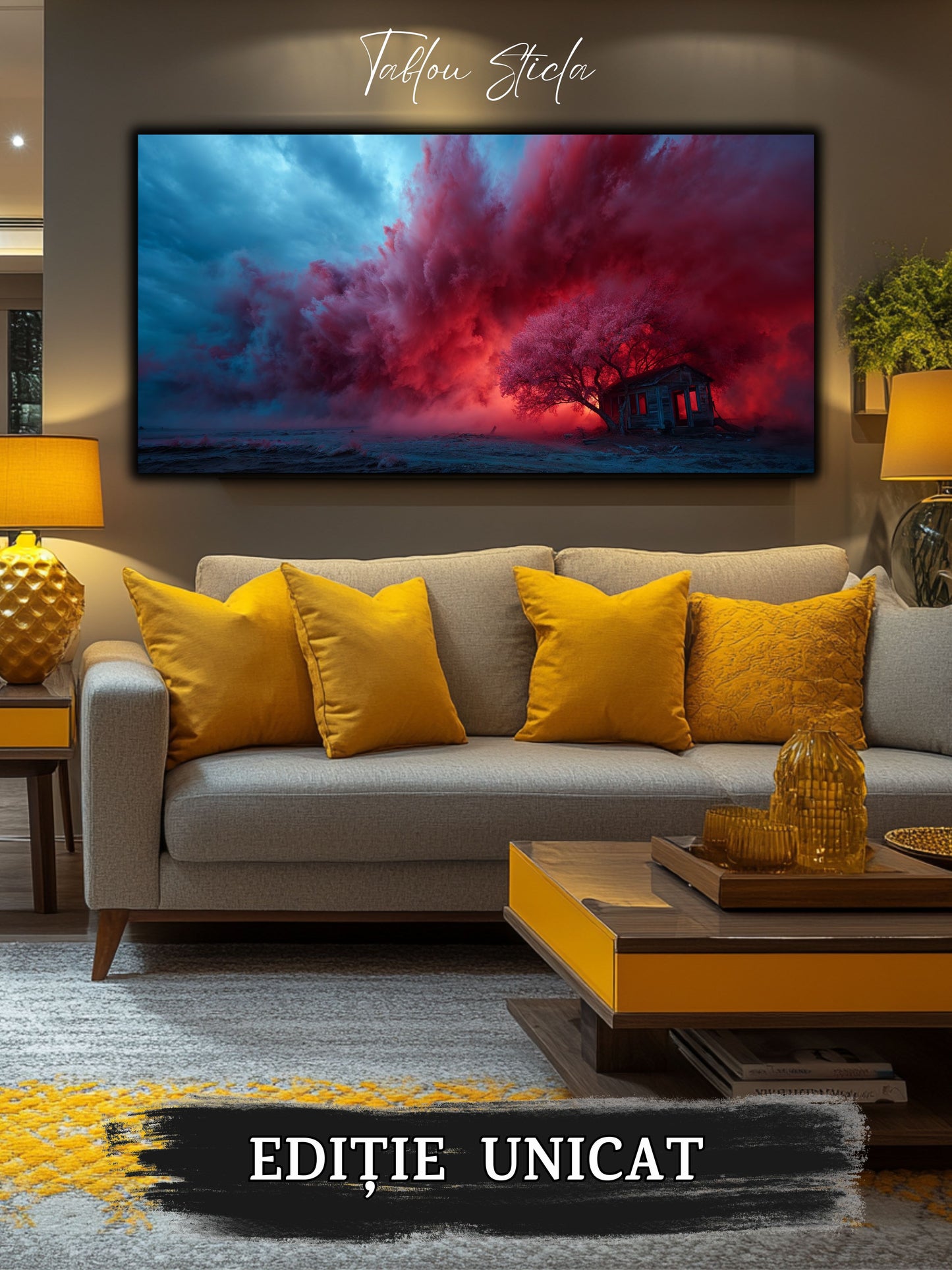 Tablou Sticla Securizata - Colectia StormLight - no05